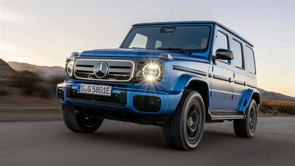 سيارة مرسيدس G 580 الكهربائية