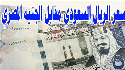 ارتفاع سعر الريال السعودي اليوم في البنك الأهلي مقابل الجنية المصري