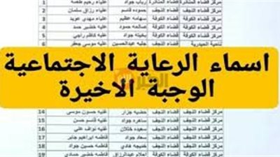 الوجبة الـ7.. رابط الاستعلام عن أسماء المشمولين بالرعاية الاجتماعية 2025 عبر spa.gov.iq