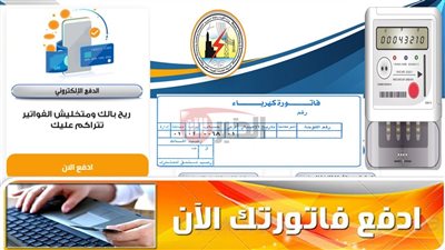 استعلام عن فاتورة الكهرباء بالاسم أو الرقم القومي عبر المنصة الإلكترونية