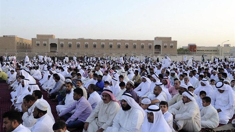 متى وقت صلاة عيد