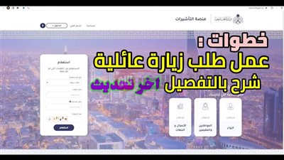 تأشيرة الزيارة العائلية السعودية 2025..( خطوات الاستعلام وشروط التقديم)