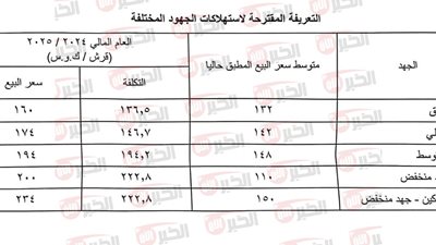 جدول اسعار شرائح الكهرباء 2025 في مصر وموعد تطبيق الزيادة