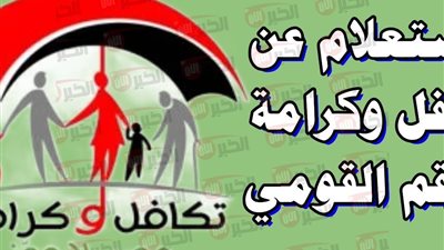 طرق استعلام بالرقم القومي تكافل وكرامة  بعد الزيادة الأخيرة لهذه الفئات