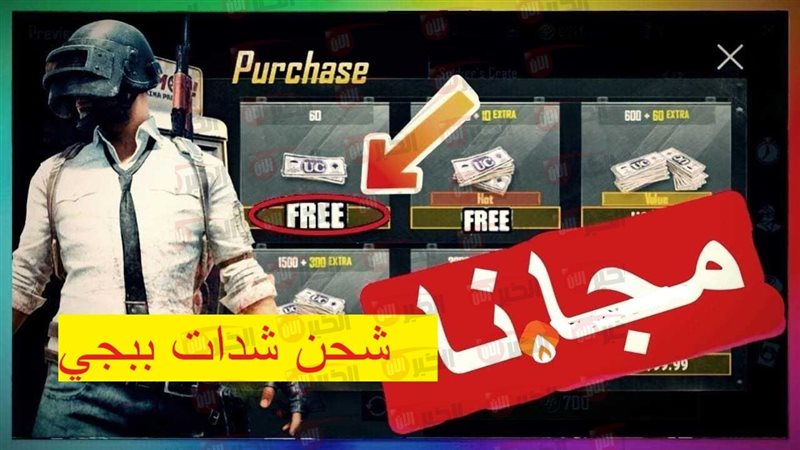 شحن شدات ببجي